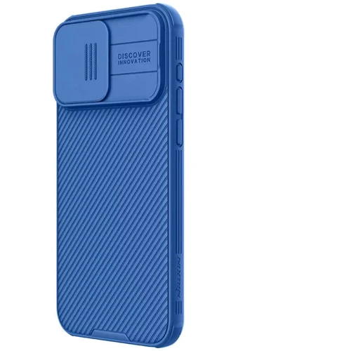Чехол для iPhone Nillkin CamShield Pro Magnetic Blue for iPhone 15 Pro Max: Материалы Пластик