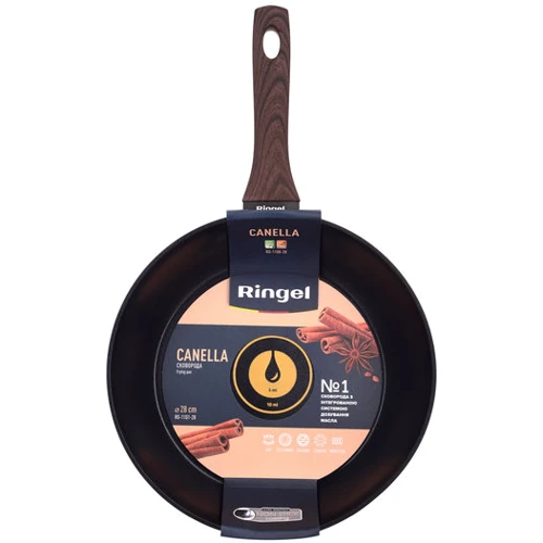 Сковорода Ringel Canella 28 см (RG-1100-28): Кришка в комплекті нет