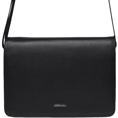 Чоловіча сумка почтальонка Giorgio Ferretti чорна (0149d15-black)