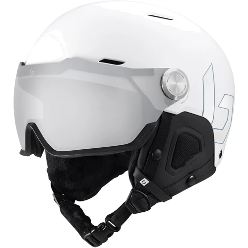Гірськолижний шолом Bolle Might Visor Premium Mips 52-55 32102 White (MIGHT VISOR PREMIUM MIPS)