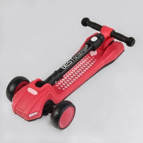 Самокат Best Scooter красный (LT-11746): Материал колес полиуретан