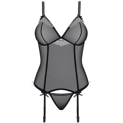 Комплект Obsessive 840-COR-1 corset, S/M