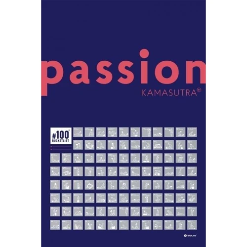 Скретч постер 1DEA.me 100Bucketlist KAMASUTRA passion (100KAM)