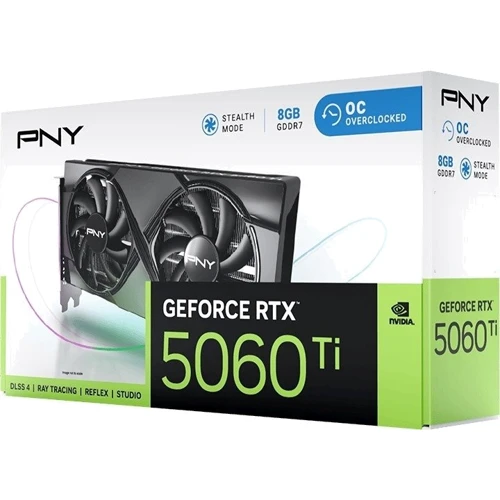 Відеокарта PNY GeForce RTX 5060 Ti 8GB (VCG5060T8DFXPB1-O)