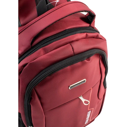Мужской рюкзак Valiria Fashion бордовый (3DETAB9191-1): Фактура Тканая, Матовая