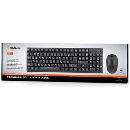 Комплект беспроводной REAL-EL Standard 550 Kit (EL123100024): Интерфейс подключения USB