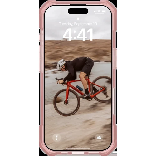 Чехол для iPhone Urban Armor Gear UAG Essential Armor Magsafe Rose (114448114C4C) for iPhone 16 Pro: Материалы поликарбонат и полиуретан