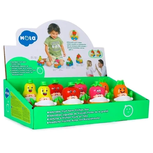 Набір іграшкових машинок Hola Toys Тутті-Фрутті 8 шт (356A): Виробник Hola Toys