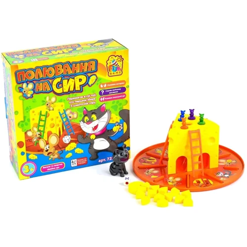 Настольная игра 4FUN Game Club Охота на сыр (7235): Вид логические