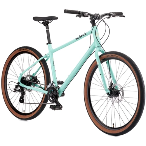Велосипед Kona Dew Green 27.5" 2022 городской (Mint Green L) (KNA B22DWGR05): Материал рамы Алюминий