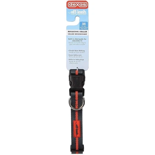 Нашийник Dexas Off-Leash сіро-жовтогарячий 50.8 см (PWC020-432-2027): Колір серый