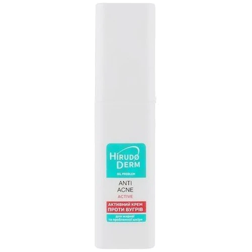 Hirudo Derm Oil Problem Активный крем против угрей 50 ml: Назначение Матирование, Осветление, От угрей, Очищение, Увлажнение