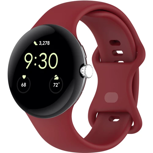 Ремешок ArmorStandart Silicone Red for Google Pixel Watch / Watch 2 / Watch 3 41mm (ARM75437): Тип Ремешок
