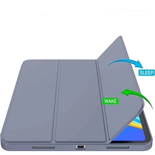 Аксесуар для iPad BeCover Tri Fold Soft TPU з Pencil Mount Purple для iPad Pro 12.9 (2020-2022) (711117): Колір фиолетовый