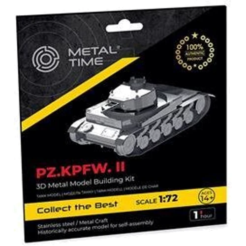 Коллекционная модель-конструктор Metal Time Pz.Kpfw. II танк (MT060) фото 6