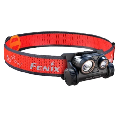 Фонарь туристический Fenix HM65R-DT для бега черный (HM65RDTBL)