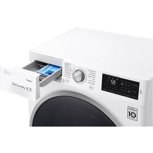 Стиральная машина LG F4J6TS1W: Класс стирки A