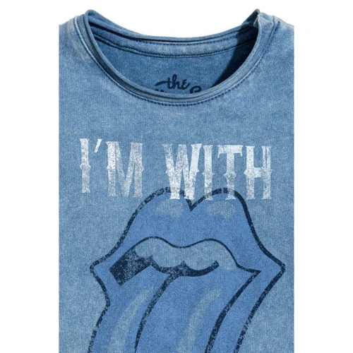 Футболка H & M 4736635 74 см блакитна: Стать хлопчик