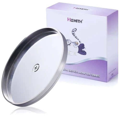 Крепление для фаллоимитаторов на присоске для секс-машин Hismith Suction Cup Adapter 4.5″ KlicLok - Silver: undefined undefined