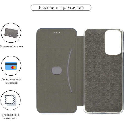 Чохол для телефона Fashion Classy Blue для Samsung A235 Galaxy A23 4G/A236 Galaxy A23 5G: Тип чохол книжка