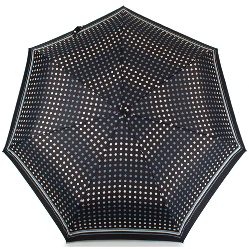 Парасолька жіночий автомат Happy Rain чорний (U46855-2)