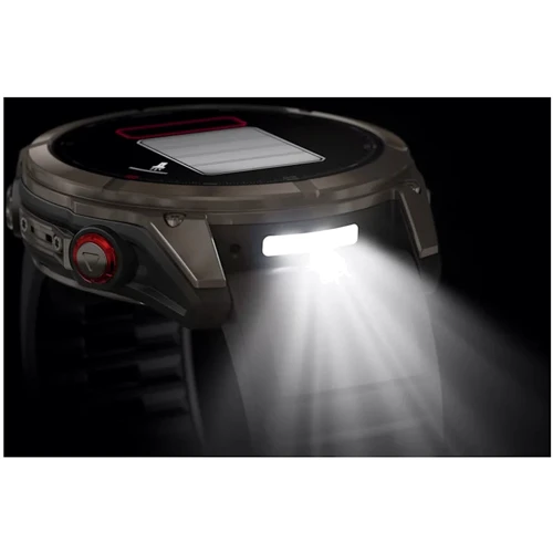 Смарт-часы Garmin Fenix 8 Pro AMOLED 51mm Sapphire Titanium with Graphite/Black Silicone Band (010-03199-11)