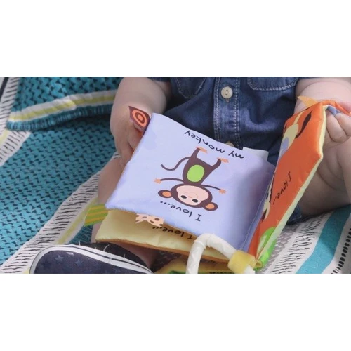 Підвіска K’S Kids М'яка книжечка Вивчаємо тварин (KA10766-HC)