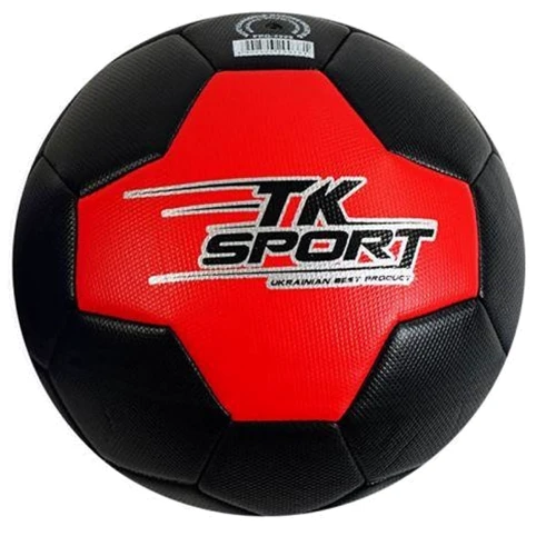 Мяч футбольный Mic TK Sport №5, черный (C55032)