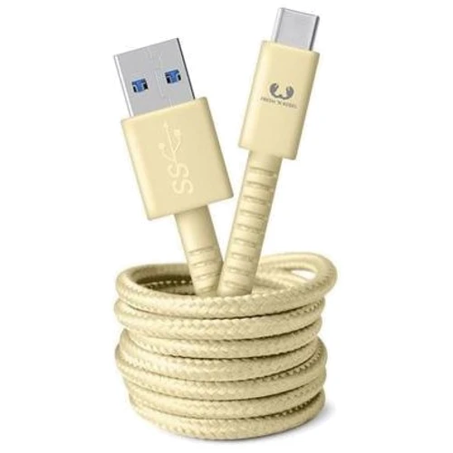 Кабель Fresh 'N Rebel USB Cable to USB-C Fabriq 1.5m Buttercup (2CCF150BC)