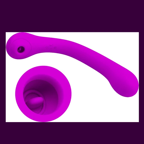 Вибратор с вакуумным стимулятором Pretty Love Alex (BI-040126)