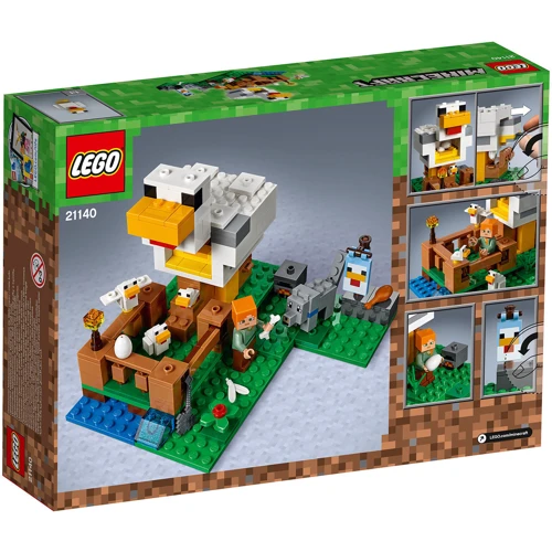 Конструктор LEGO MINECRAFT Курятник 198 деталей (21140): Серия MINECRAFT