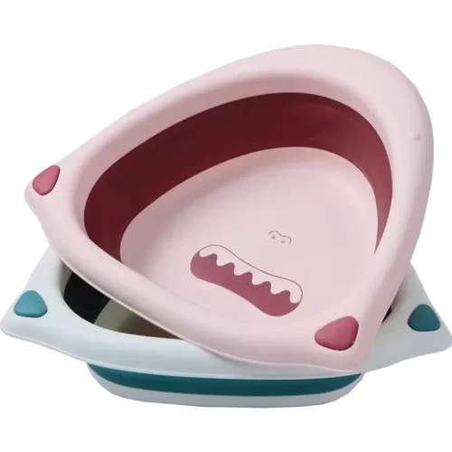 Тазик складной Babyhood Акула, розовый (BH-746BР): Производитель Babyhood