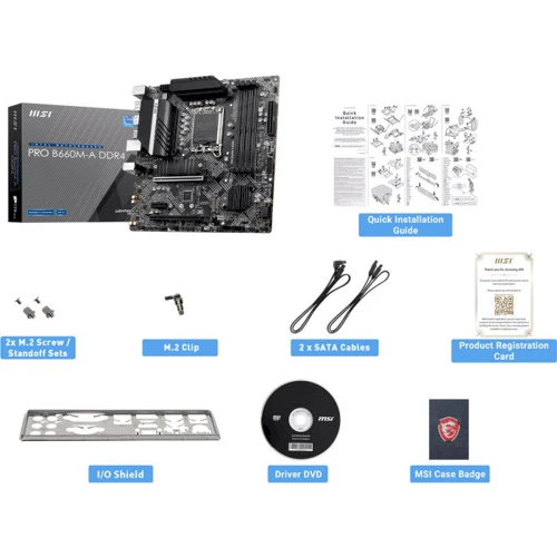 MSI PRO B660M-A DDR4
