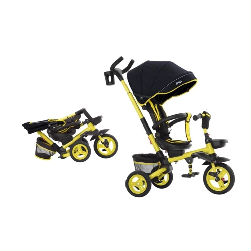 Велосипед триколісний Tilly Flip (T-390/1 Жовтий): Тип Велосипед-коляска