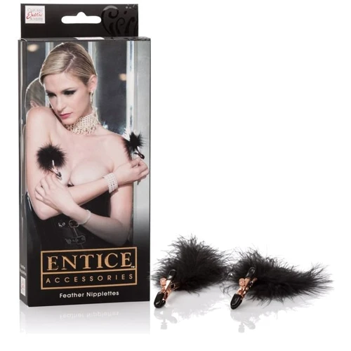 CalExotics Entice Feather Nipplettes украшение для груди
