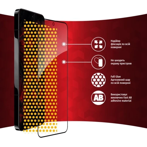 Аксессуар для смартфона Intaleo Tempered Glass Full Glue Black for Xiaomi 13 фото 5