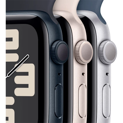 Apple Watch SE 2 2023 44mm GPS Midnight Aluminum Case with Midnight Sport Loop (MREA3) UA: Размер 44mm