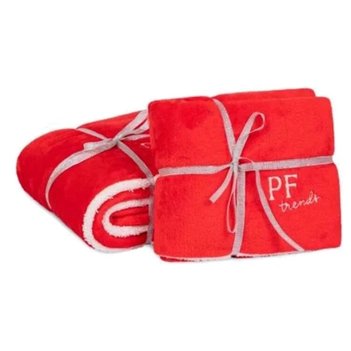 Плед для собак и кошек Pet Fashion New Year Gift 2 75x100 см красный (4823082419517)