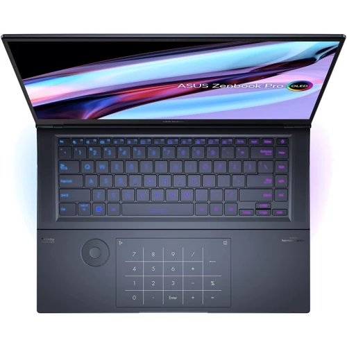 Ноутбук ASUS Zenbook Pro 16X OLED (UX7602BZ-MY007X): Процессор Intel Core i9-13900H (1.9 - 5.4 ГГц) / 14 - ядерный
