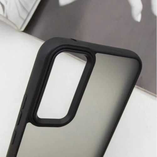 Чохол для телефона Epik TPU+PC Lyon Frosted Case Black для Samsung S921 Galaxy S24 / S931 Galaxy S25: Матеріал TPU (термополиуретан) и поликарбонат