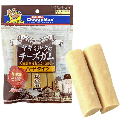 Ласощі для собак DoggyMan Goat Milk Cheese паличка з козячим сиром S 10 см 5х30 г (56166)