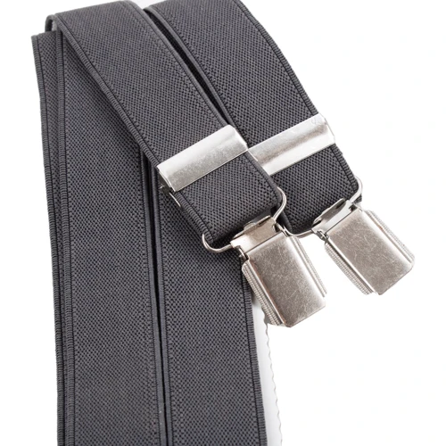 Подтяжки мужские Valiria Fashion серые (SKWM220451-01): Материал Полиэстер