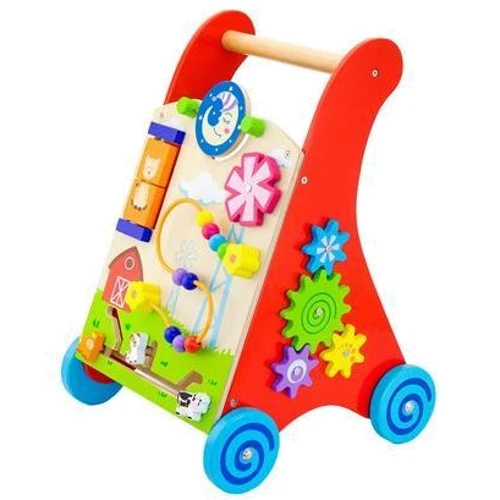 Дитячі ходунки-каталка Viga Toys з бізібордом (50950): Вид Каталки