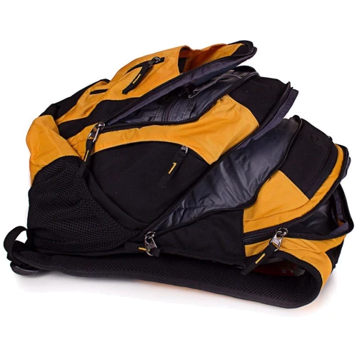 Чоловік рюкзак Onepolar жовтий (W1359-yellow): Фактура Ткана, матова