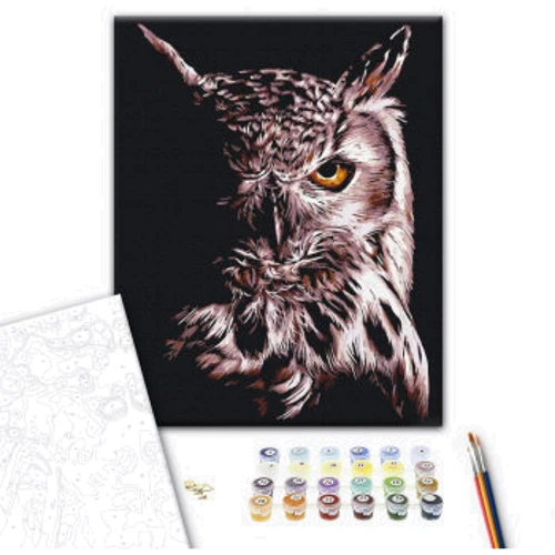 Картина по номерам Brushme Филин 40x50 см (BS51829): Производитель Brushme
