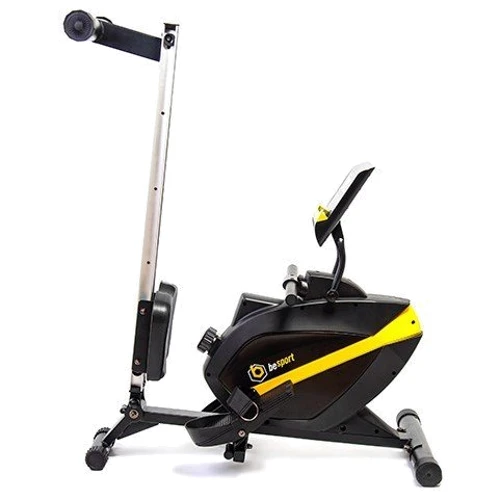 Гребной тренажер Hop-Sport Besport BS-1006R Boater магнитный черно-желтый