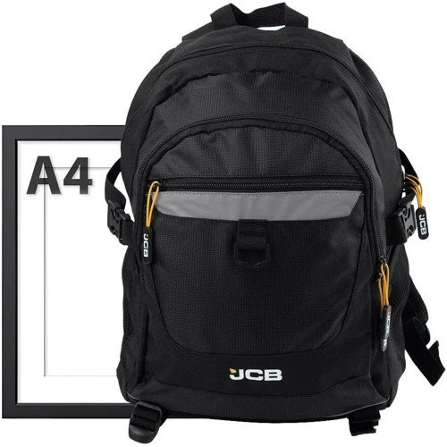 Мужской рюкзак JCB черный (FULJCBBP64-BLK-YEL): Тип Рюкзаки