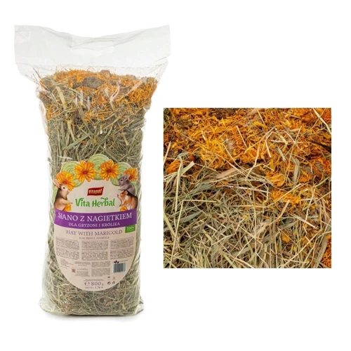 Сено Vitapol Vita Herbal с цветками календулы 800 г (174,383)