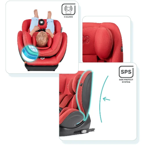 Автокрісло Kinderkraft Myway Isofix Red (KKFMWAYRED0000) фото 5