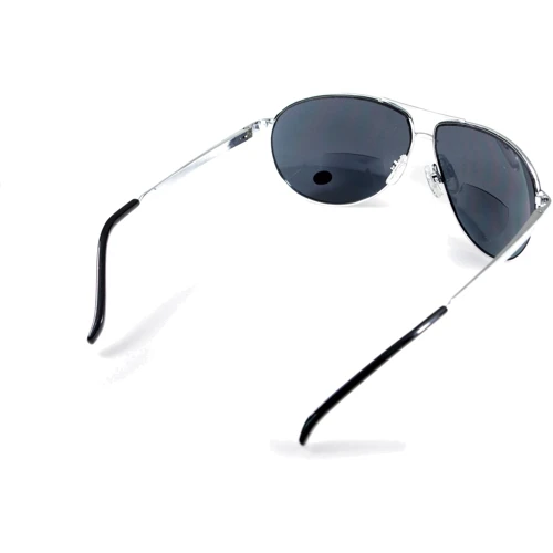 Спортивні окуляри Біфокальні захисні окуляри Global Vision Aviator Bifocal (+2.5) (gray) сірі (1АВІБІФ-Д2.5) фото 9